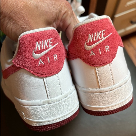 Nike W Air Force 1 Low Adobe Dragon Red sz 7.5 M - Picture 5 of 8